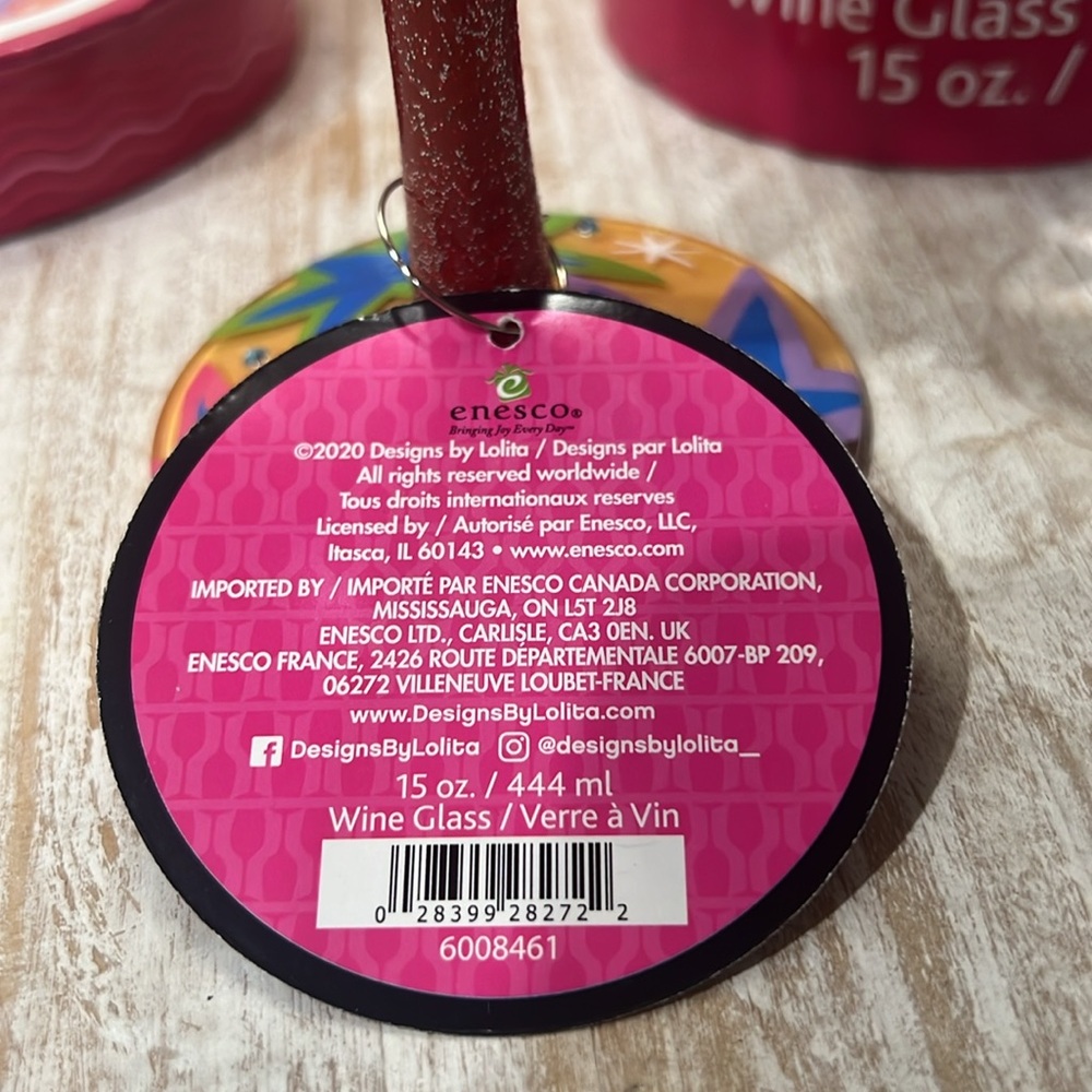 Lolita “YOU’RE THE BEST” wineglass - Picture 6 of 8